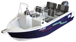 Aluminium Boat AL500S / เรืออลูมิเนียม AL420 Sport Cruiser
